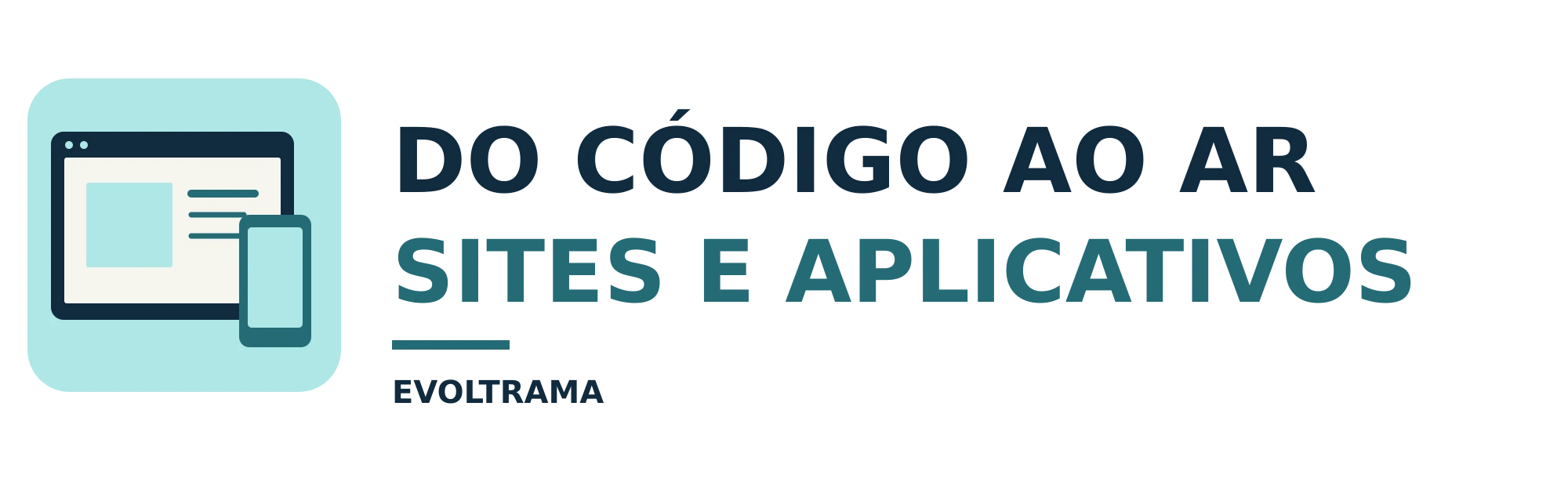 Logotipo de Do Código ao Ar: Sites e Aplicativos
