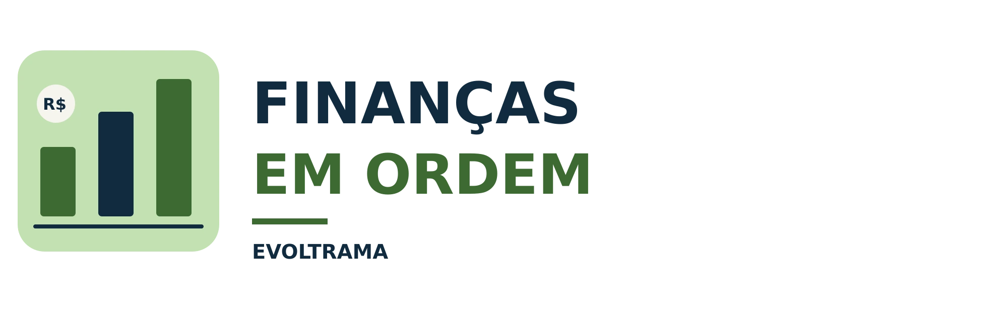 Logotipo de Finanças em Ordem