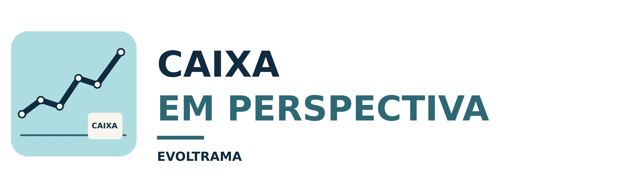 Logotipo de Caixa em Perspectiva