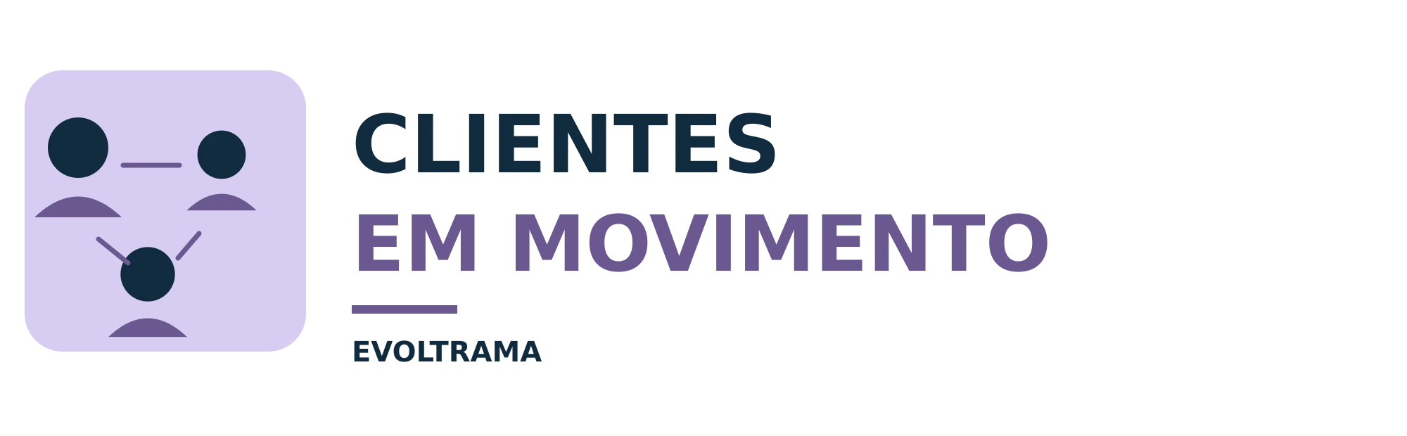 Logotipo de Clientes em Movimento