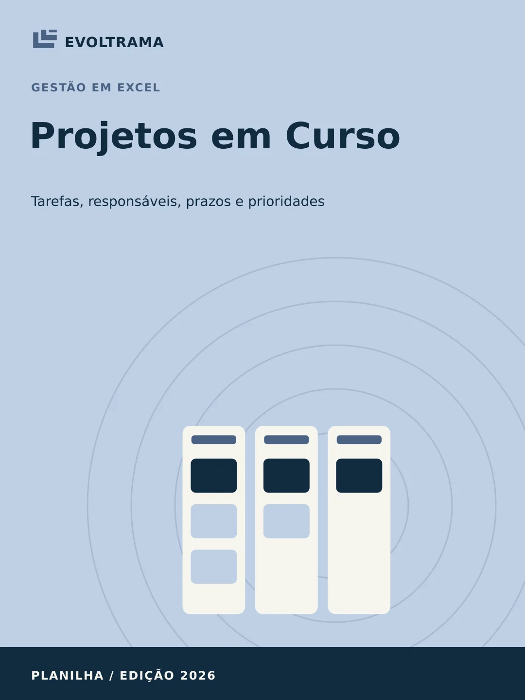 Capa de Projetos em Curso