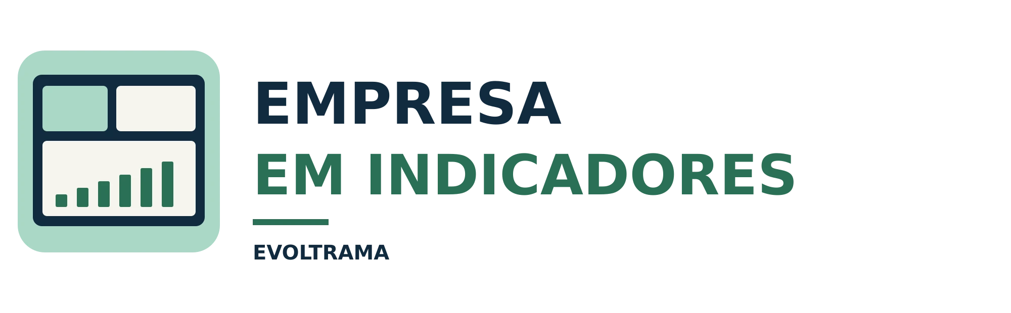 Logotipo de Empresa em Indicadores