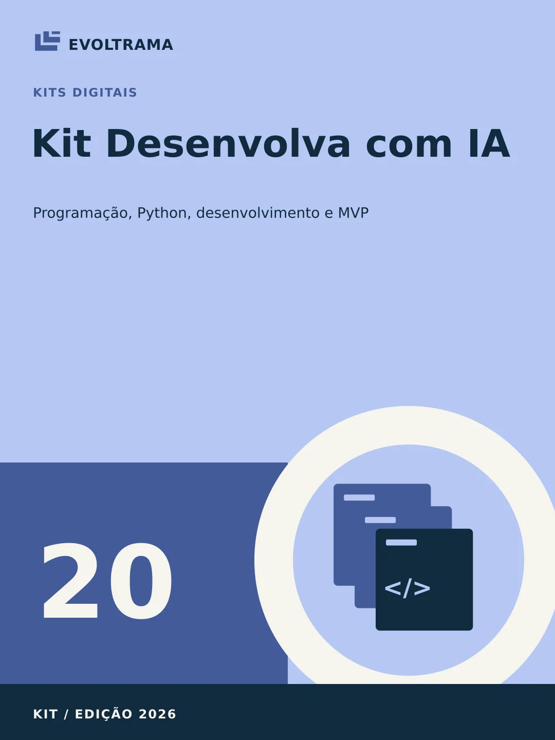 Capa de Kit Desenvolva com IA