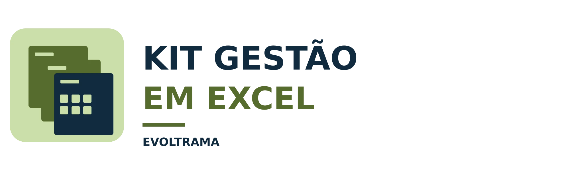 Logotipo de Kit Gestão em Excel